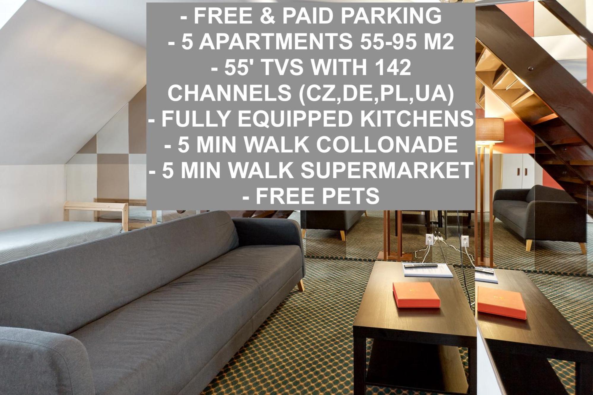 Excellent Apartments In Spa City Center 5 Min Walk From The Colonnade Karlovy Vary Ngoại thất bức ảnh